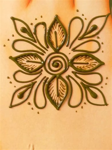 Easy Arabic Trick Mehndi Design #pleaseunfreezemyaccount🥺🥺 #hennamehndivip #mehndiart #foryoupage #mehndidesign