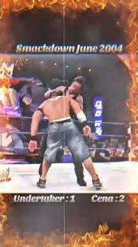 Undertaker vs John Cena – The Legendary WWE Rivalry | Full Story