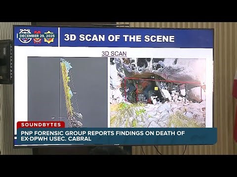 PNP: Distance of Cabral's body shows she may have slid down ravine, unlikely pushed | ANC