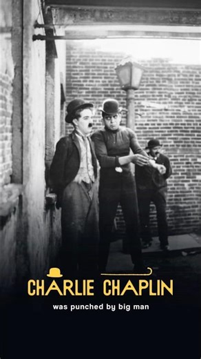 Charlie Chaplin fighting with an angry man. 🎩 #charliechaplin