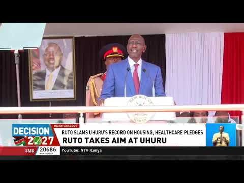 President Ruto accuses predecessor Uhuru Kenyatta of funding opposition rivals