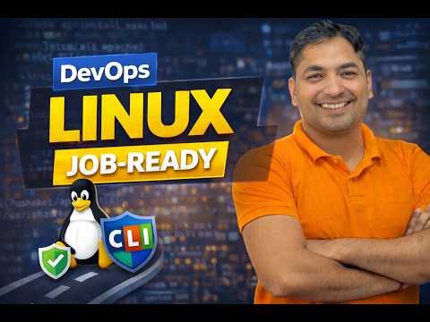 DevOps Linux Job-Ready | Daily Commands + Real-World Skills (Interview Relevant)