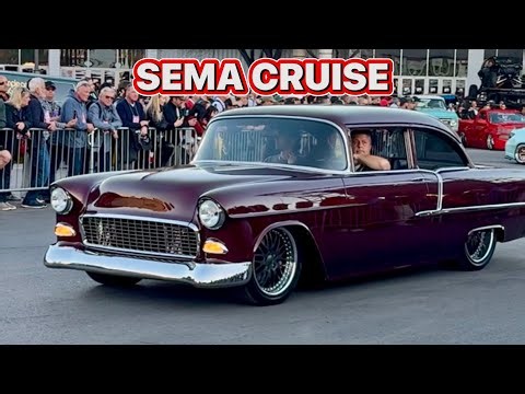 2024 SEMA Cruise | Custom Cars & Trucks Rolling Out Of The SEMA Show