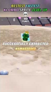 Easy Fast Level up Master Klombo Sprite tech 💀 #fortnite #fortniteglitch #relishh