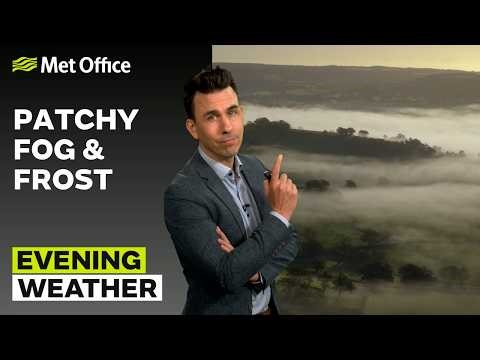 23/04/2026 - Some mist and fog in the east - Evening Weather Forecast UK – Met Office Weather