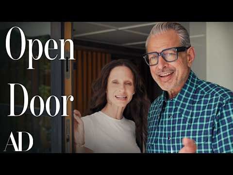 Inside Jeff Goldblum & Emilie Goldblum's Playful Guest House | Open Door | Architectural Digest
