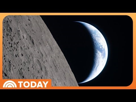 See Earthset and Solar Eclipse Images Captured by Artemis Crew