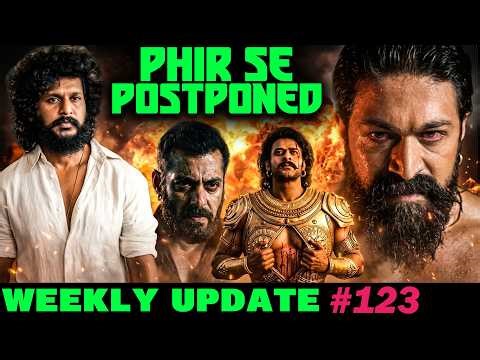 Weekly Updates #123 - Toxic Movie Postponed Again | Lokesh DC Update | Kalki Part-2