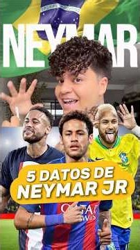 🇧🇷 5 FUN FACTS ABOUT NEYMAR JR. 🐐 #joshjuanico #neymar #soccer