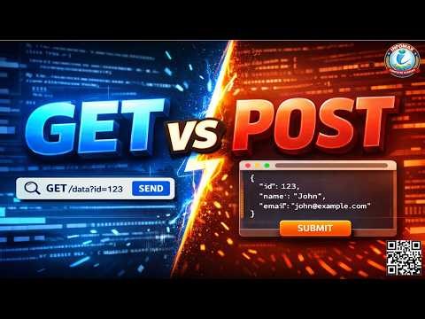 GET vs POST Explained | Difference Between GET and POST Methods in HTTP | Web Development Tutorial