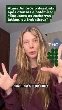 ALANA FALA SOBRE POLÊMICA E COMENTÁRIOS PRECONCEITUOSOS #shorts