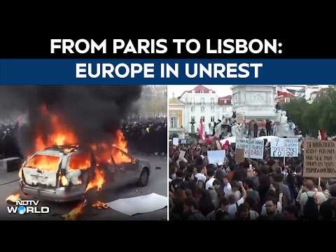 From Paris To Lisbon: Protests Sweep Europe Amid Cost-Of-Living Anger