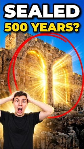 Why has this gate in Jerusalem been sealed for almost 500 years?