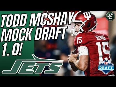 Todd McShay Mock Draft 1.0! | Jets Draft Fernando Mendoza & Peter Wood! 2026 NFL Draft