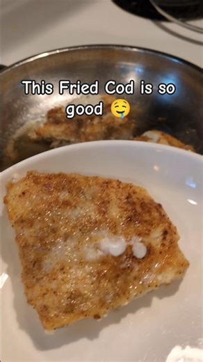 Easy to Make Pan Fried Cod #cookingchannel #recipe #cod #cooking #food