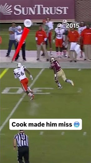 That was ELITE 🤩 #floridastateseminoles #accfootball #collegefootball