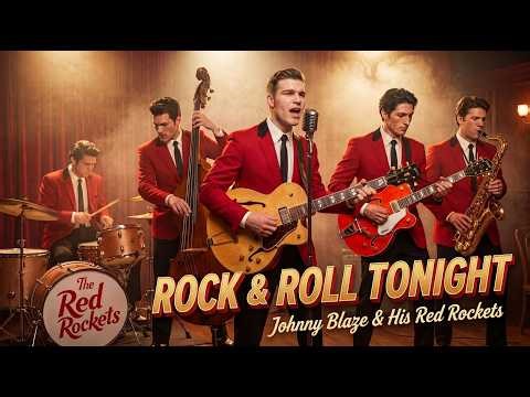 Johnny Blaze & His Red Rockets - ROCK & ROLL TONIGHT (Official 1950s Vintage Sound)