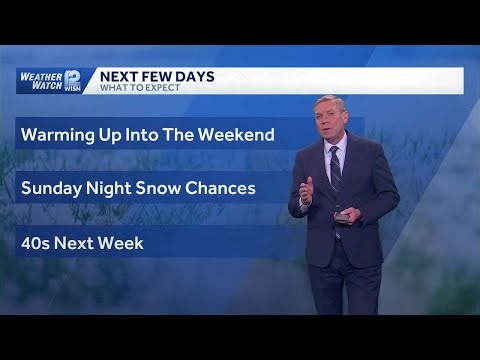 1/2 Evening forecast: Two chances for snow this weekend in SE Wisconsin