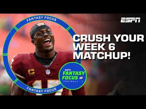 🚨 Start all your Washington Commanders in Week 6! 🚨| ESPN Fantasy