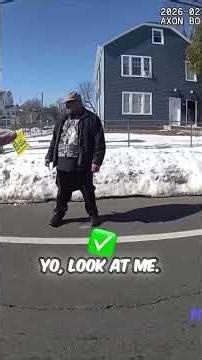 Police use de-escalation tactics during a mental health crisis.