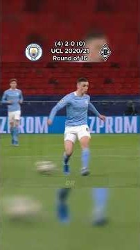 Manchester City vs Borussia Mönchengladbach | Champions League 2020/21 Round of 16 2nd Leg #shorts