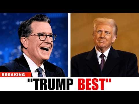 Stephen Colbert Calls Trump the “Greatest President”? — What He Really Said Leaves Viewers SHOCKED!