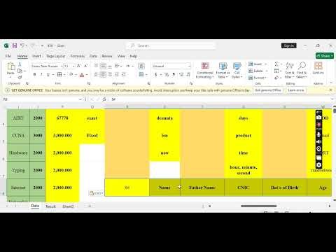 Excel Functions & Formulas | COUNT, COUNTA, DCOUNTA, LEN, NOW & More | Lecture #3