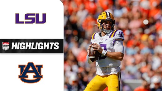 LSU Tigers vs. Auburn Tigers: Full Highlights - Stream the Video - Watch ESPN