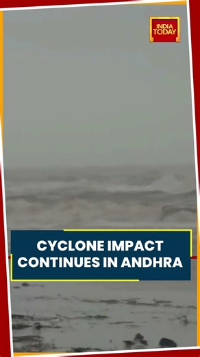 Cyclone Arnab Video: Destruction Along Andhra Coastal Area, Infra Suffers Heavy Damage #shorts