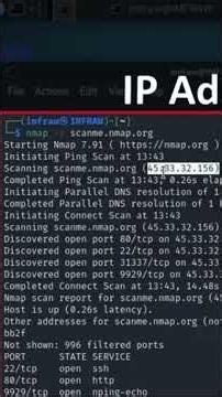 Nmap scanning
