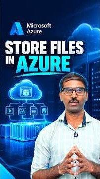 Azure Blob Storage vs Virtual Machine Storage | Know the Difference!! #azure #shorts