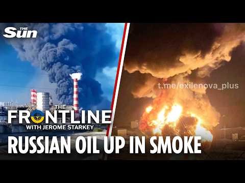 Ukraine Smashes Key Russian Oil Facility as Kremlin's Frontline Territory Lies Exposed