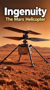 🚁INGENUITY: The Tiny Helicopter That FLEW on MARS!