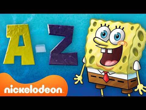 The Alphabet According to SpongeBob | SpongeBob SquarePants | Nickelodeon UK