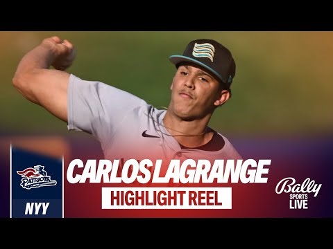 Yankees RHP Carlos Lagrange 2025 Minor League Baseball Highlights | Bally Sports Live