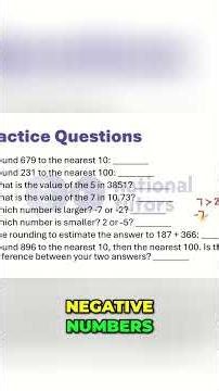 Master Negative Numbers Simple Math Explained!