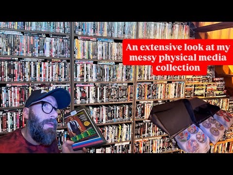 A tour of my dvd and bluray collection 