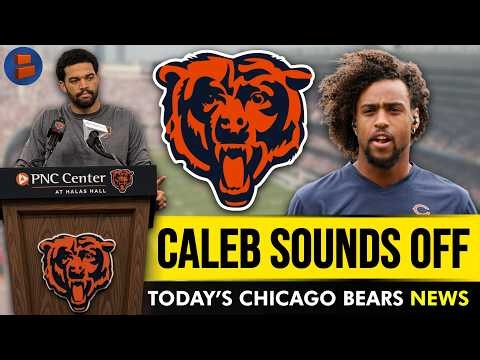 🚨CALEB WILLIAMS SENDS MESSAGE + Kyler Gordon Injury Update | Chicago Bears News