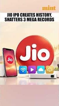 Big Buzz! Jio IPO Makes History, Shatters 3 Mega Records