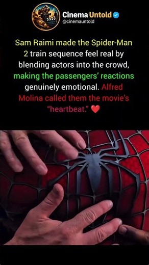 The Secret Behind Spider-Man 2's TrainScene #spiderman2 #tobeymaguire