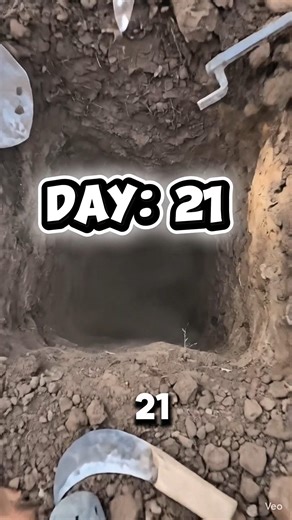 Day 21: I Dug 993 Times… I Didn’t Stop Even at Night 😳⛏️ #Day21 #DiggingChallenge #Shorts #Viral