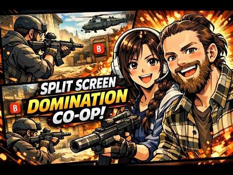 Call Of Duty Modern Warfare 2019 Split Screen Domination – Chill Co-Op Full Match (No Commentary)
