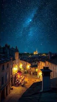 Into the Masterpiece: Starry Night by Van Gogh 🌌 #shorts