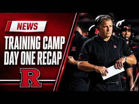 Rutgers Football Training Camp - Day One Recap