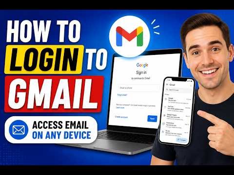 How to Login to Gmail - Access Email on Any Device