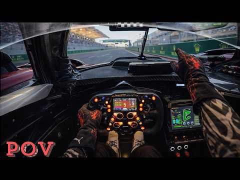 Ferrari 499P Hypercar at Bahrain International Circuit | Onboard POV 4K Hypercar Racing Gameplay