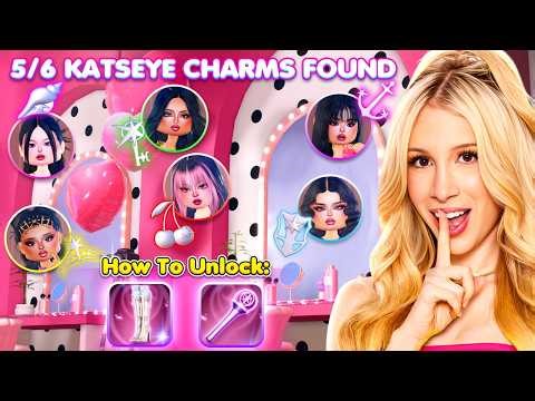 ALL KATSEYE CHARM LOCATIONS IN DRESS TO IMPRESS *NEW SECRET ITEMS AND LOCATION*