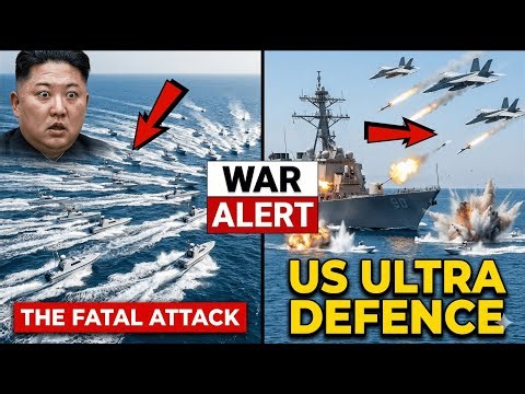 2:30 PM - North Korea Sent 60 Drone Boats to Swarm US Destroyer - Navy's Response Shocked Pyongyang