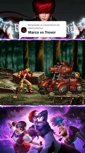 Marco vs Trevor ¡KOF2002! - Metal Slug Trevor Build