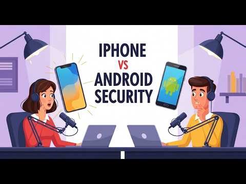 What REALLY Happens When You Compare IPHONE and ANDROID Security?